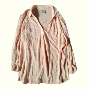 Chico's women's top size 2 new with tags orange